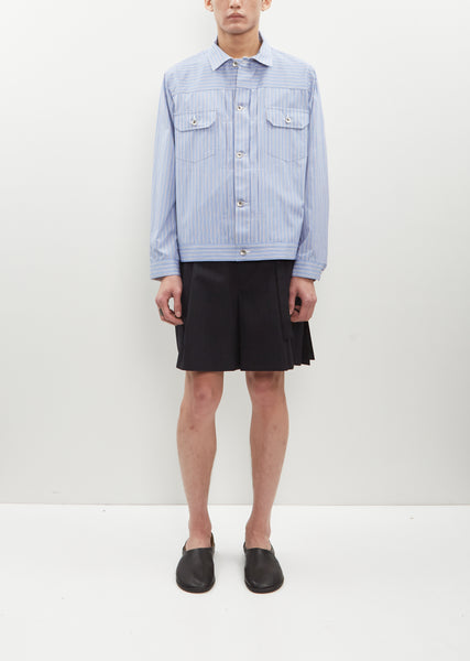 Thomas Mason Cotton Poplin Blouson – La Garçonne