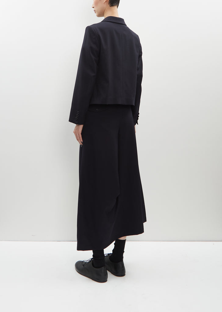 Wool Shirt Collar Jacket