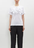Cotton Bow Appliqué T-Shirt