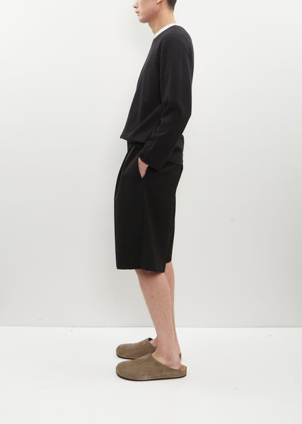BLACK COMME des GARÇONS sarouel shorts Comme des Garcons shorts, sarouel style