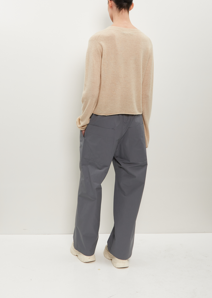 Mousse Wool-Cashmere Sweater — Sahara