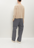 Mousse Wool-Cashmere Sweater — Sahara