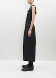 Pinstripe Wide Leg Pants