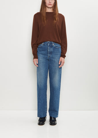 The Jean Trousers — Vintage Blue