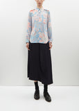 Polyester Floral Blouse