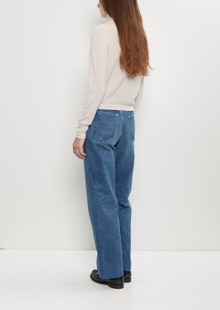 Cou Cou Cashmere Roll Collar — Haze