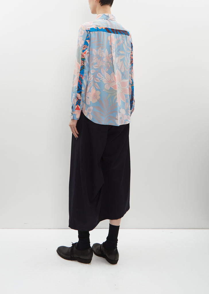 Polyester Floral Blouse