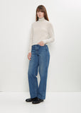Cou Cou Cashmere Roll Collar — Haze
