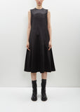 Sleeveless Satin Dress