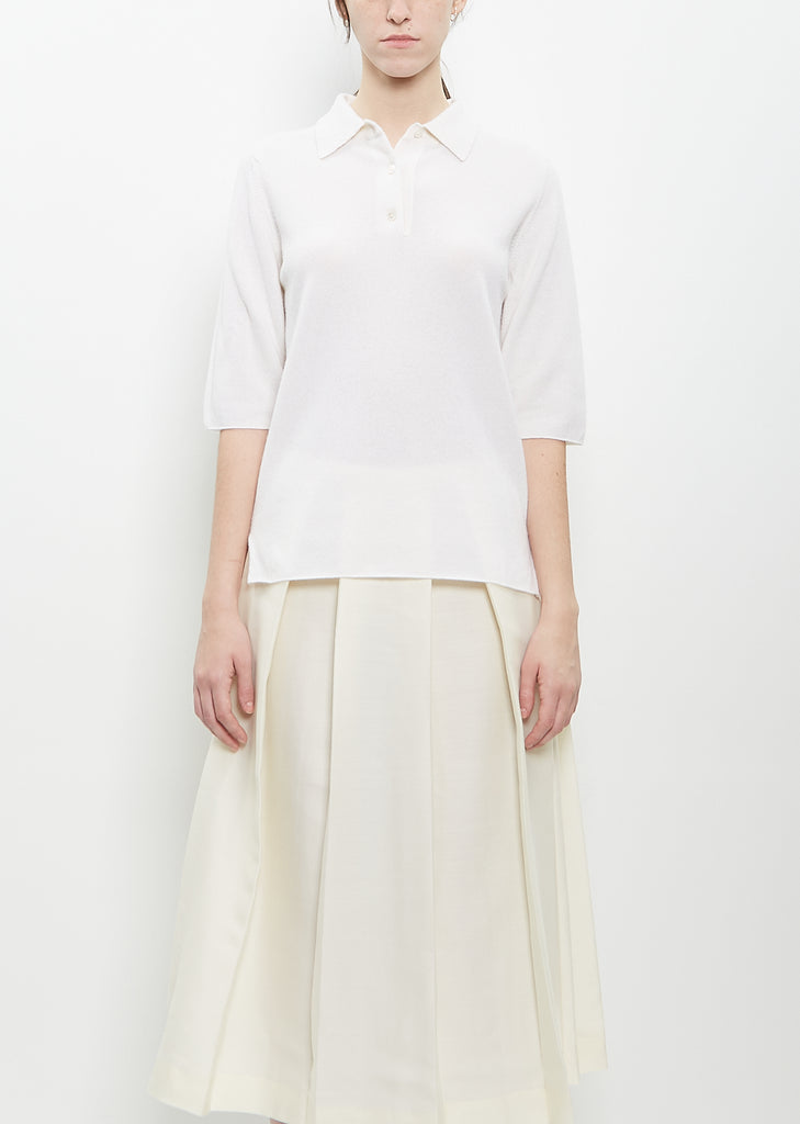 Cashmere Monterey Polo — Frost