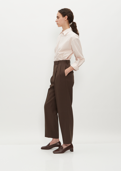 Light Wool Max Garbadine Slacks – La Garçonne