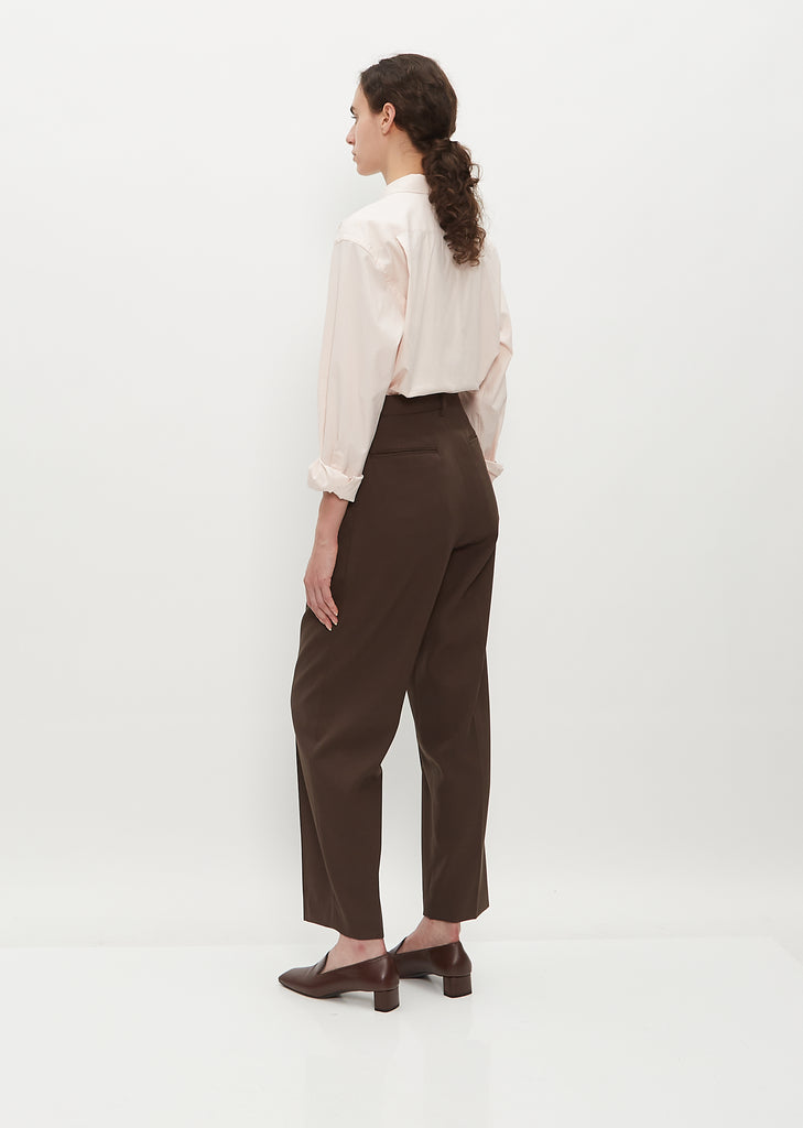 Light Wool Max Garbadine Slacks