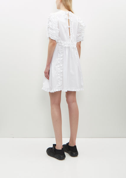 Ginny Dress Cotton — White – La Garçonne