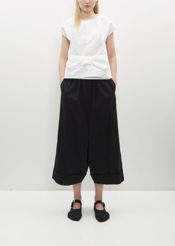 Wool Cuffed Pants