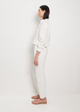 Ripstop Fluid Trousers — White