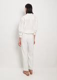 Ripstop Fluid Trousers — White