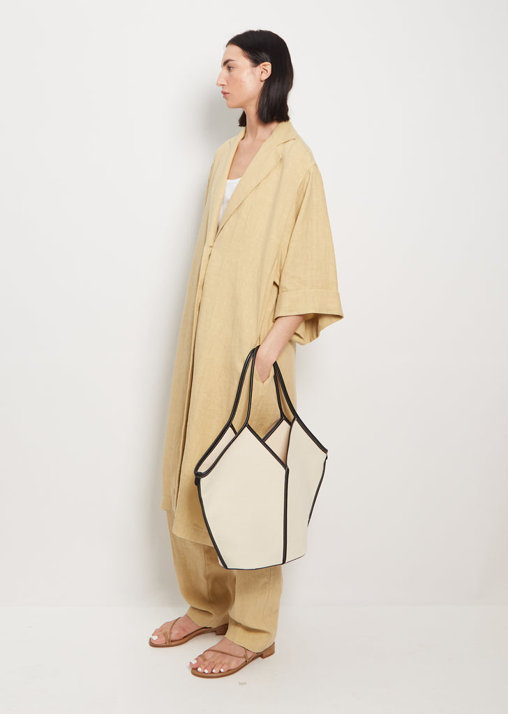 Calella Bag — Beige/Black