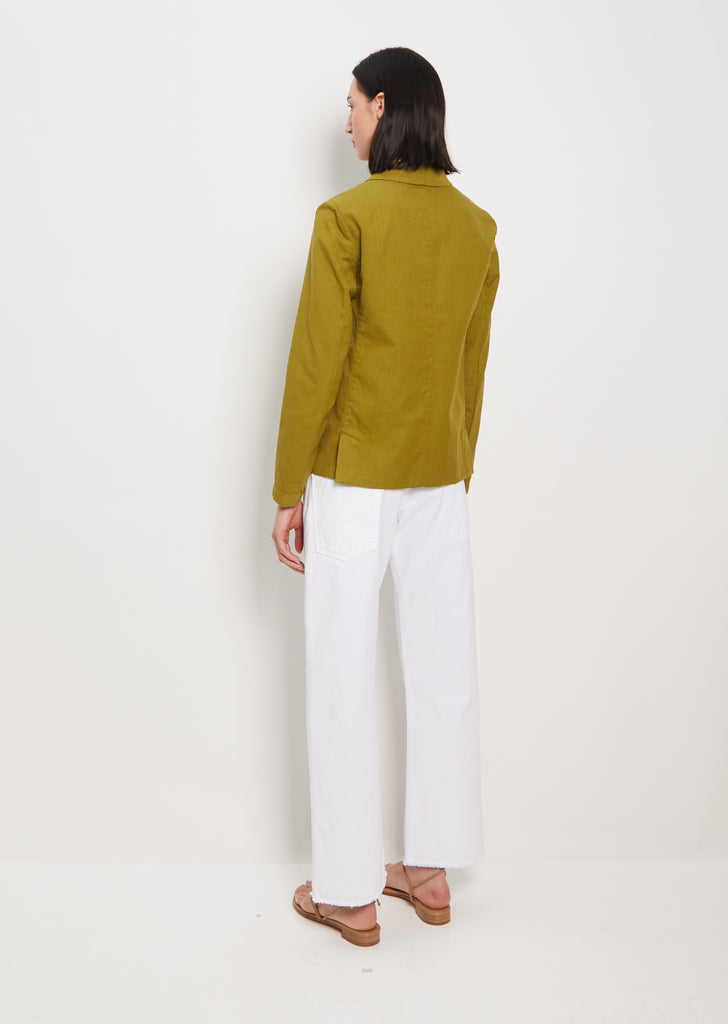 Hampton Cotton Linen Blend Blazer