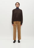 Elastic High Gauge Sweat Pull Over