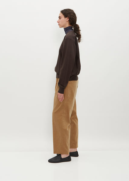 Elastic High Gauge Sweat Pull Over – La Garçonne
