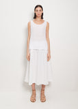 Lili Linen Tank — Bright White