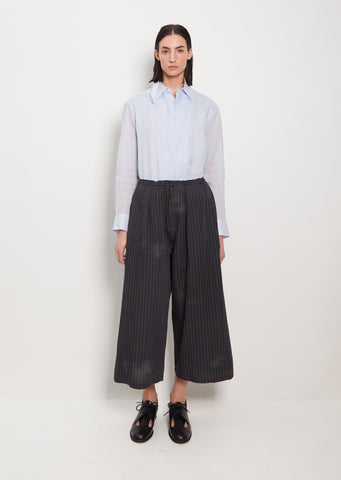 Tuck Wide Trousers