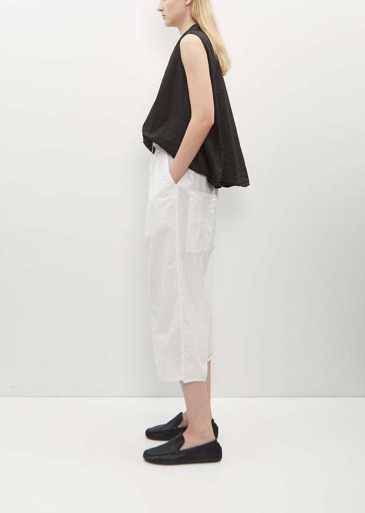 Wide & Short Trousers TC — Milk