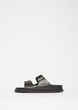 Arizona Premium Leather Sandals — Black