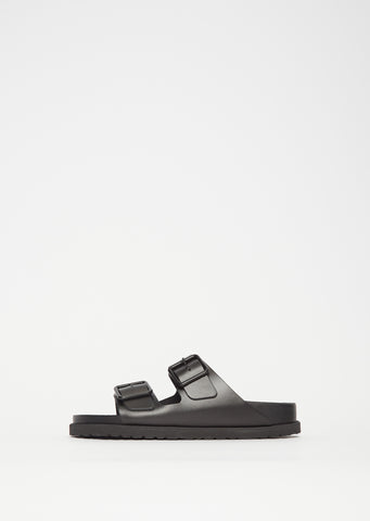 Arizona Premium Leather Sandals — Black