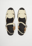 Ancora Sandal — Custard