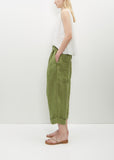 Linen Bragoni — Green