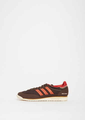 SL72 Knit — Dark Brown / Collegiate Orange