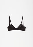 Daily Triangle Bra — Black