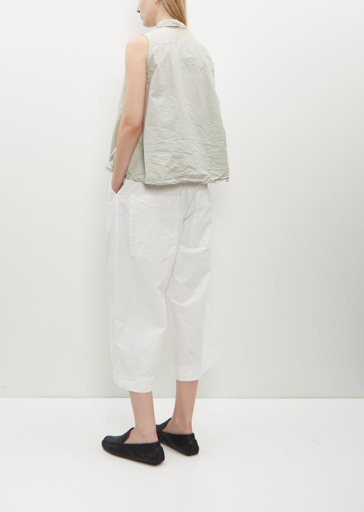 Wide & Short Trousers CC — Milk