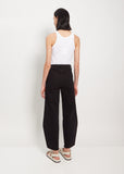 Barrel Leg Denim — Black / 30" Inseam