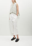 Wide & Short Trousers CC — Milk