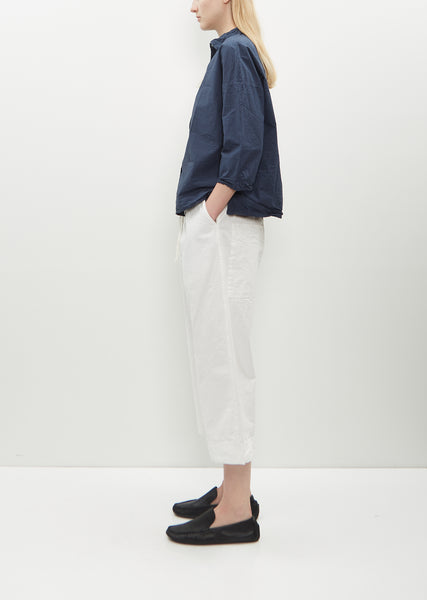 Gathered Collar Shirt by Y's - La Garçonne