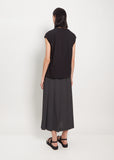 Seamless Sleeveless Tee — Black