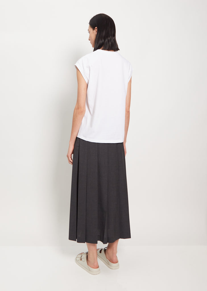 Seamless Sleeveless Tee — White