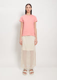 Seamless Short Sleeve Tee — Pink