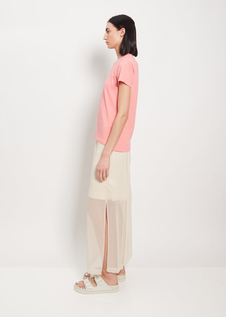 Seamless Short Sleeve Tee — Pink