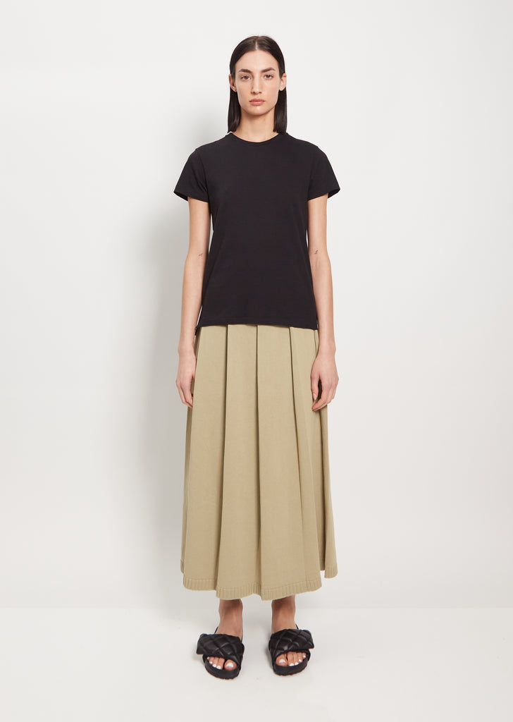 Seamless Short Sleeve Tee — Black