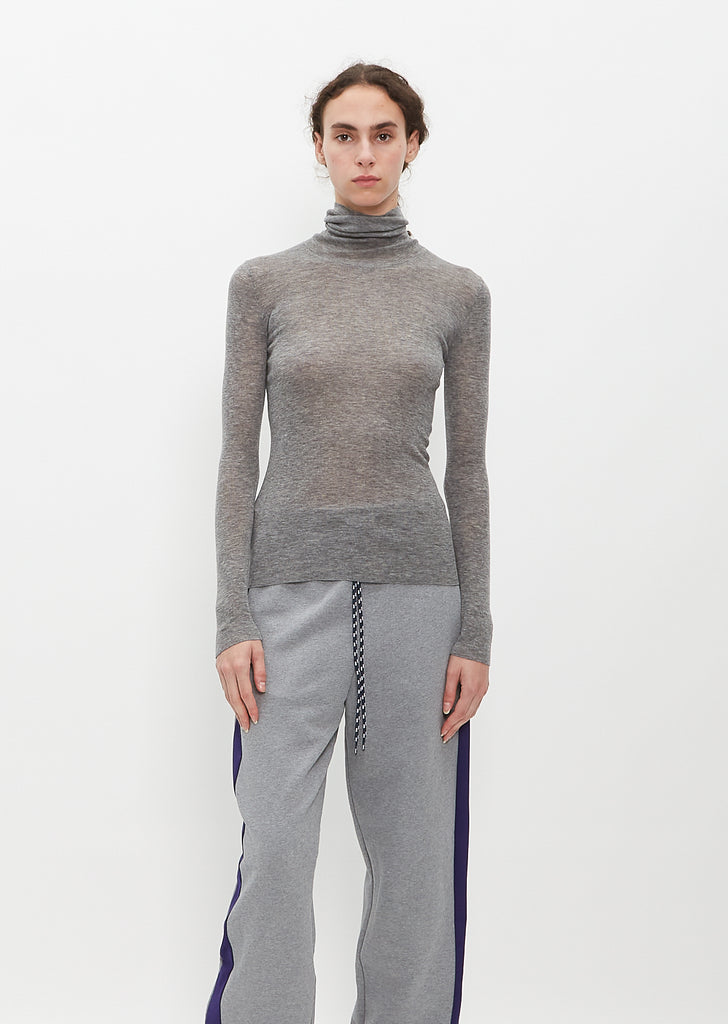 Slim Rib Turtleneck