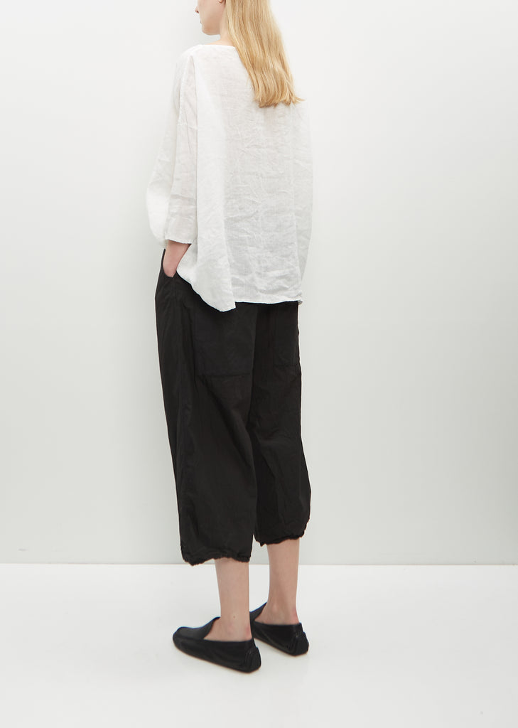 Wide & Short Trousers TC — Black