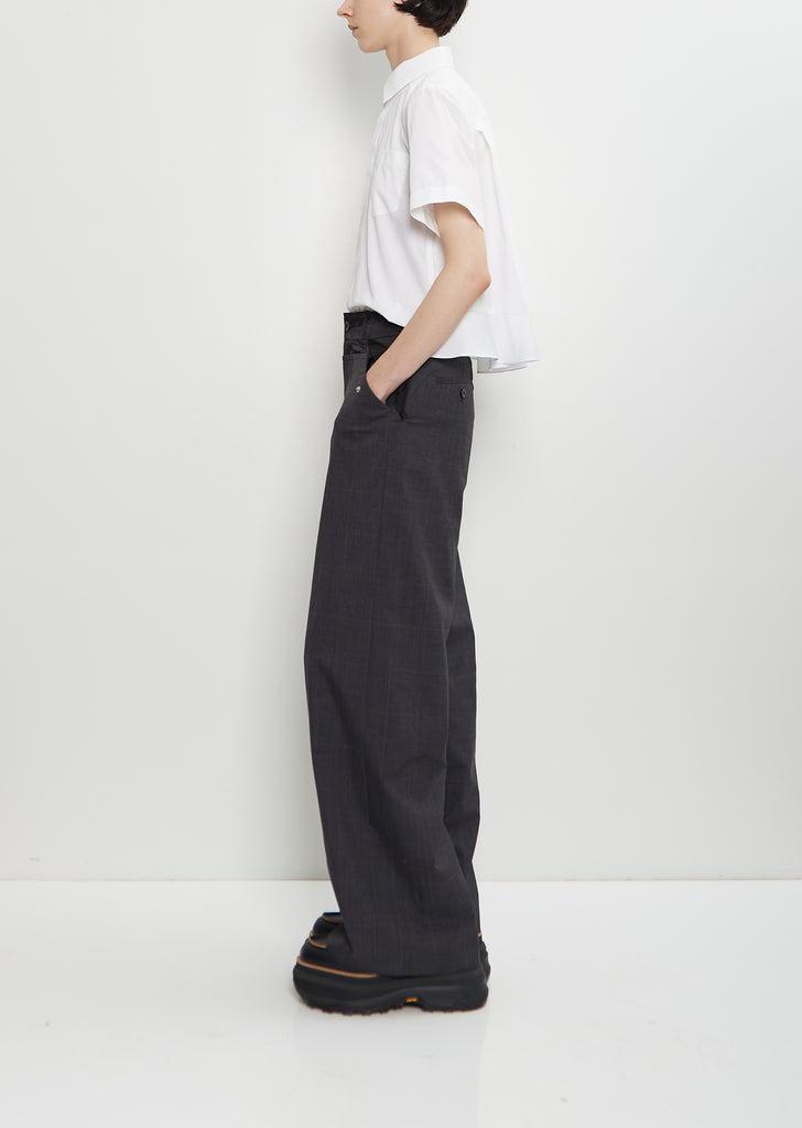 Glen Check Pants
