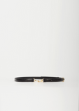 Double Clasp Leather Belt