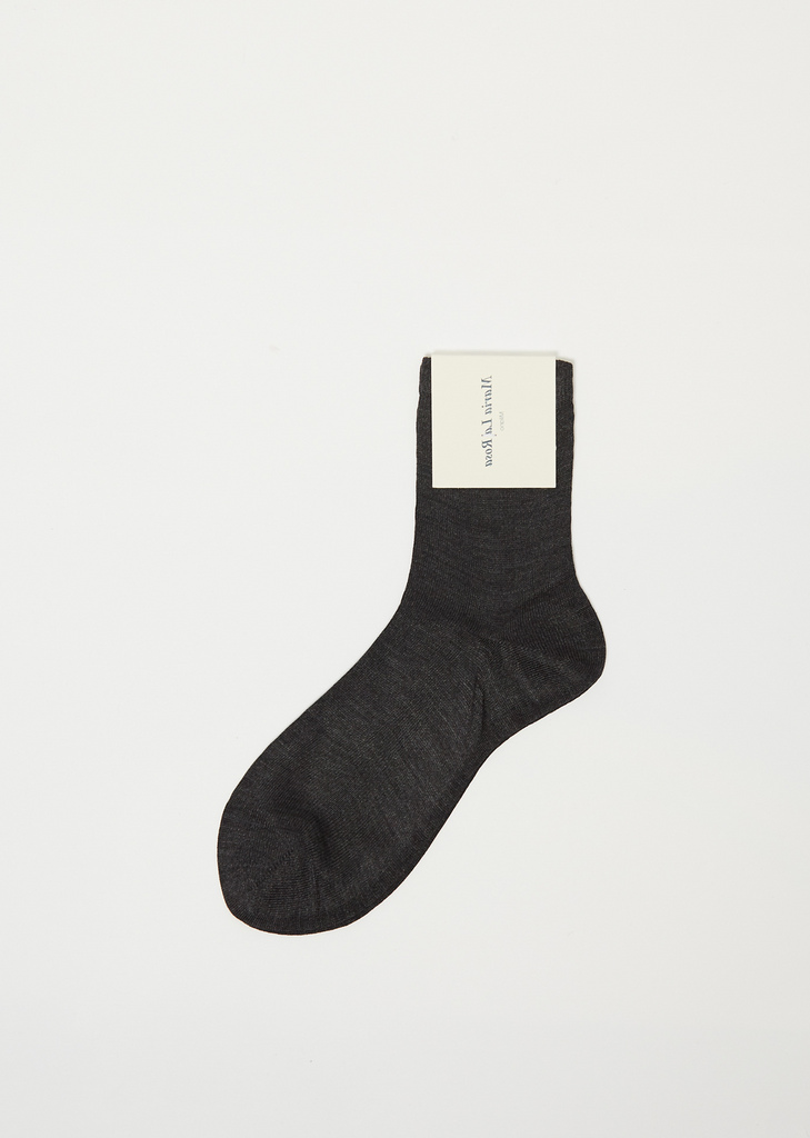 One Ankle Socks — Antracite Melange