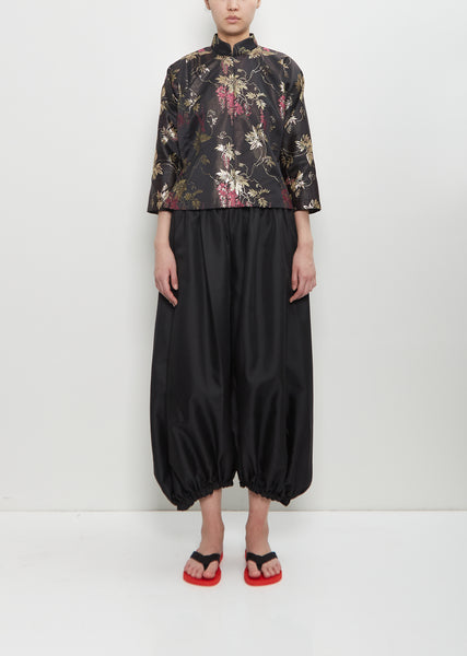 Jacquard Blouson Black | gypsohila