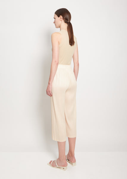 Pleated Wrap Front Pant – La Garçonne