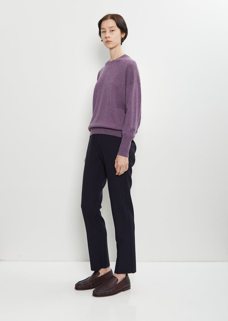Light Cashmere Sweater — Wineberry